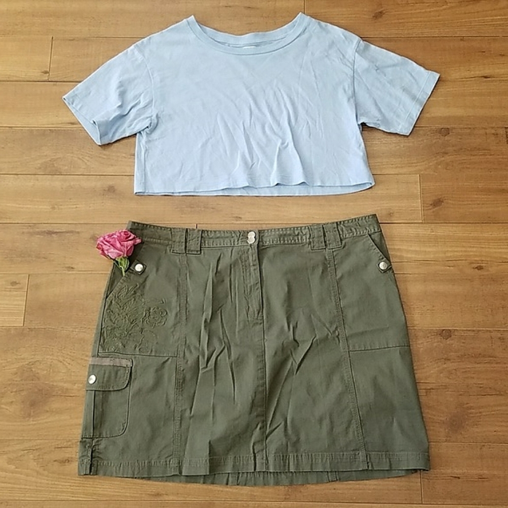 Embroidered Sport/Hiking Skirt